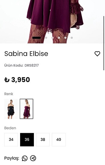 Diğer NİSALİN SABRİNA ELBİSE