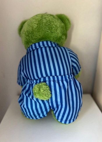 Beden Renkli Yeşil Peluş Ayıcık