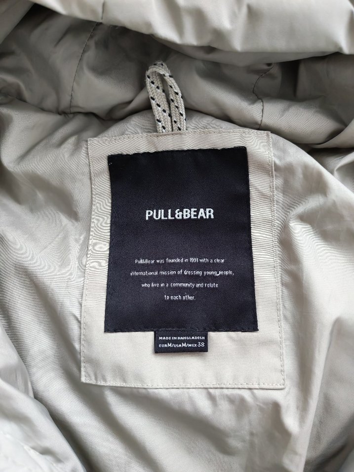 Pull & Bear M Beden Erkek Şişme Mont - Görsel 3