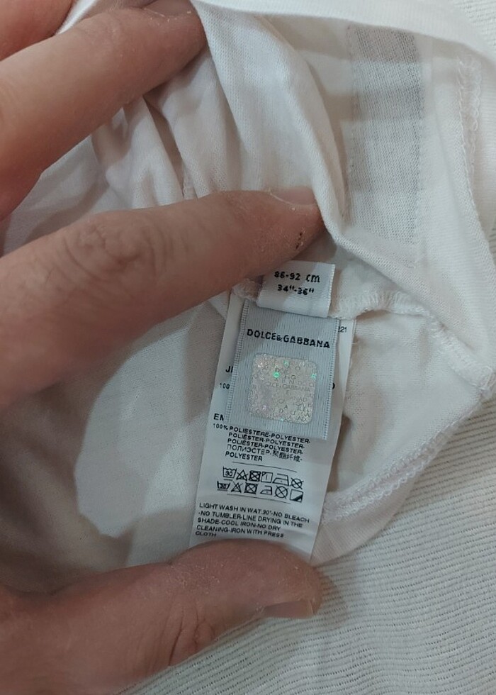 Dolce & Gabbana baby t shirt 18-24 M - Görsel 4