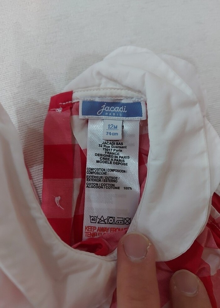 Jacadi baby bluz 12 M - Görsel 2