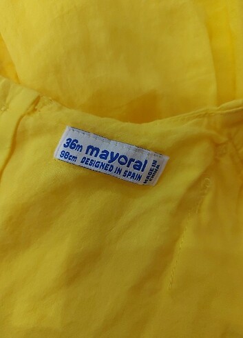 Mayoral baby elbise 36 M - Görsel 3