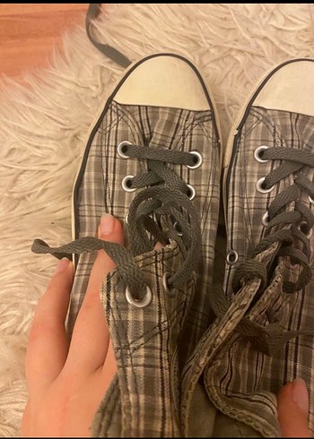 Mavi Kadın Converse Ayakkabı& Gri/Yeşil Converse& Nike Ayakkabı - Görsel 10