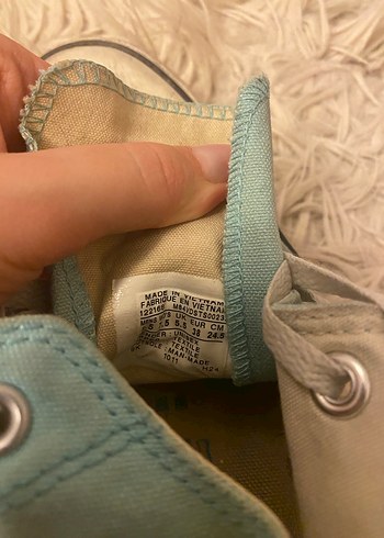 Mavi Kadın Converse Ayakkabı& Gri/Yeşil Converse& Nike Ayakkabı - Görsel 8