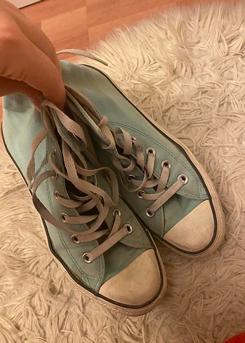 Mavi Kadın Converse Ayakkabı& Gri/Yeşil Converse& Nike Ayakkabı - Görsel 7