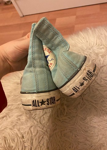 Mavi Kadın Converse Ayakkabı& Gri/Yeşil Converse& Nike Ayakkabı - Görsel 2