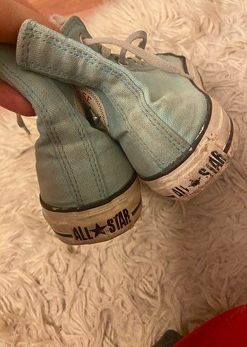 Mavi Kadın Converse Ayakkabı& Gri/Yeşil Converse& Nike Ayakkabı - Görsel 6