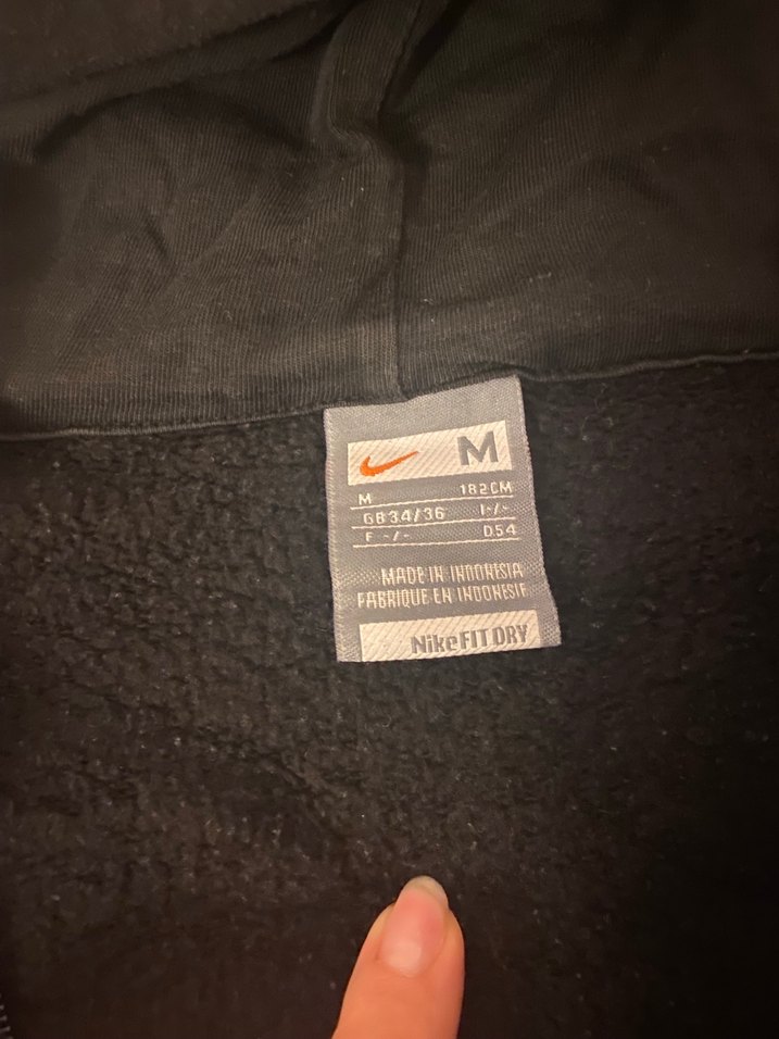 Nike Siyah Fermuarlı Kadın Sweatshirt - Görsel 3