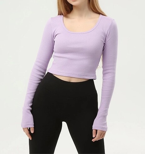 Trendyol & Milla Lila crop bluz