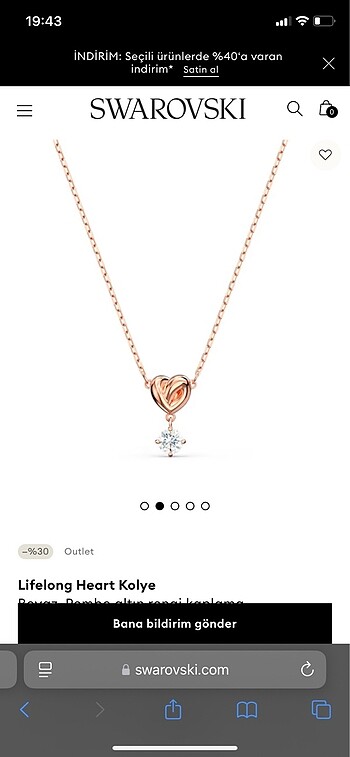 swarovski kolye