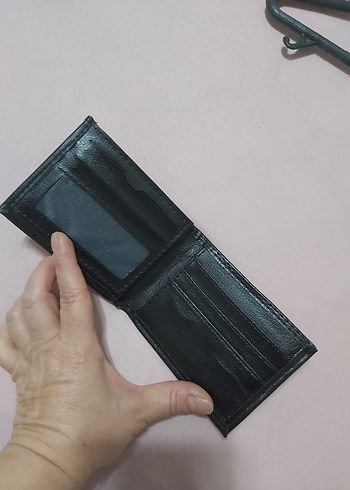 Siyah Minimalist Erkek Cüzdan - Görsel 2