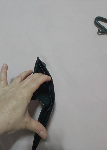 Siyah Minimalist Erkek Cüzdan - Görsel 3