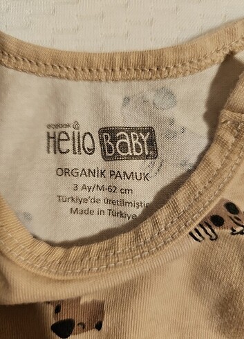 Bebek zıbın body - Görsel 3