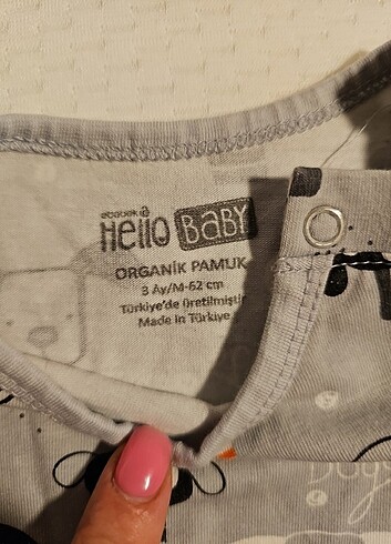 Bebek zıbın body - Görsel 5