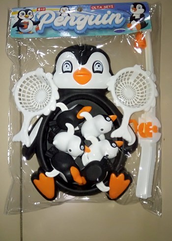 Diğer Renkli Penguen Temalı Su Oyunu Seti,Penguen Olta Seti.