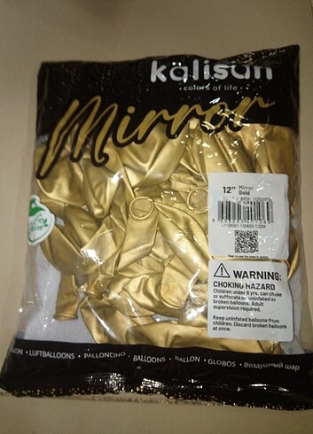 Krom Gold Balon. (50'li)