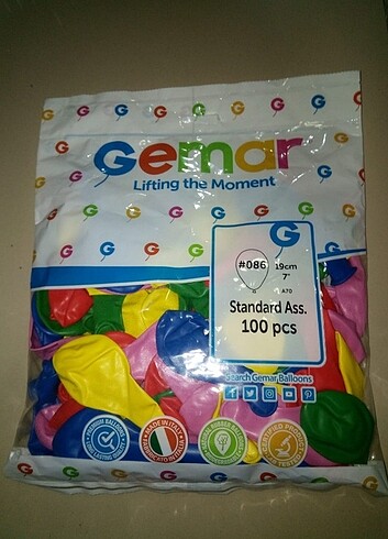 Küçük Renkli Balon.(100 adet)