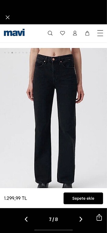 mavi straight jean