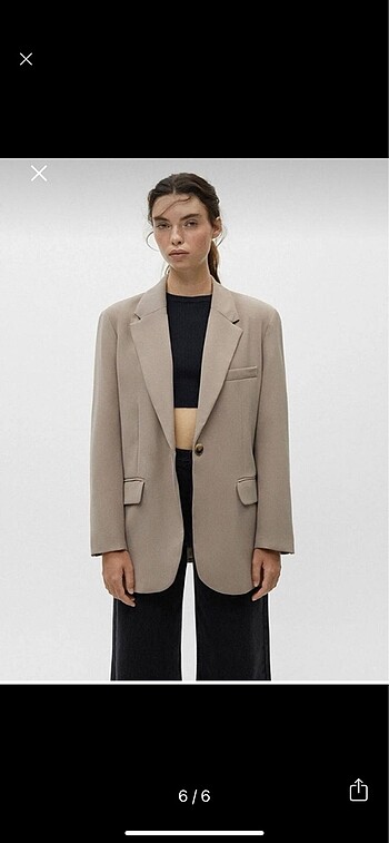 PullandBear Blazer Ceket - Görsel 6