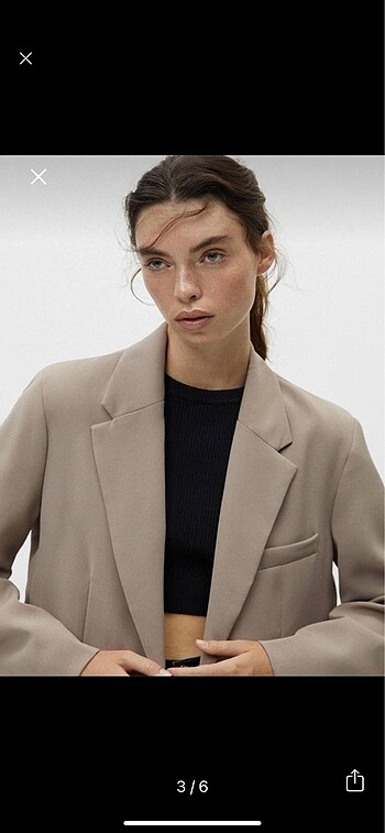 PullandBear Blazer Ceket - Görsel 3