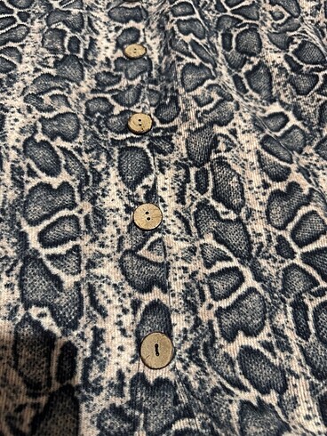 Leopar desenli etek