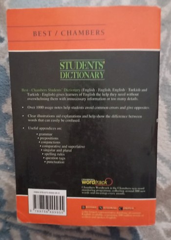 Best Chambers Students' Dictionary Öğrenci Sözlüğü - Görsel 2