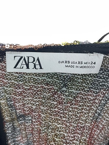 xs Beden çeşitli Renk Zara Mini Elbise %70 İndirimli.