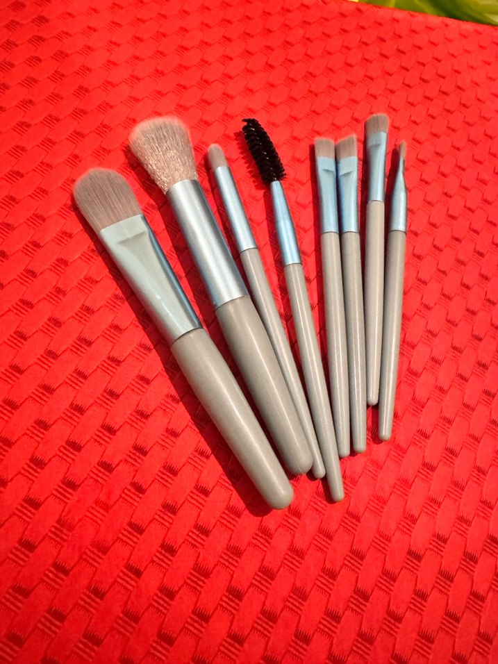 Bej Makyaj Fırça Seti - Görsel 2