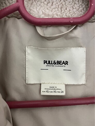 xs Beden Pull and bear peluş ceket