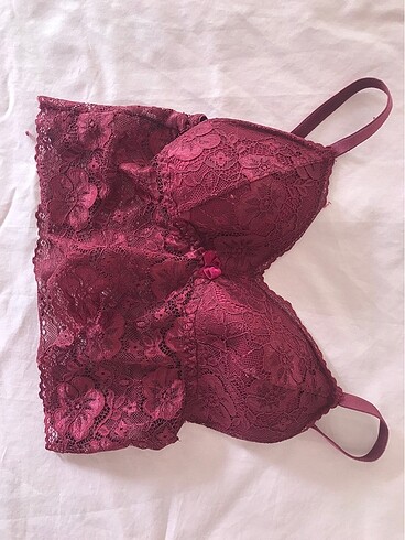 Bordo Dantelli Bralet