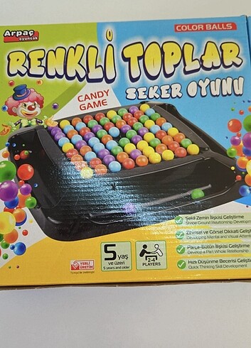 Renkli Toplar Candy Crush Oyunu
