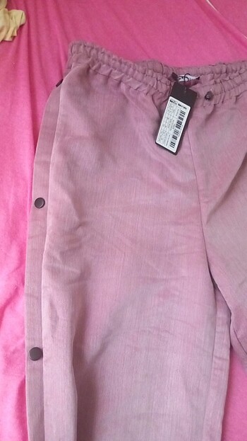 xl Beden Trendyolmilla lila şalvar tarzı bol pantolon