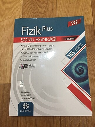 Bilgi sarmak TYT fizik PLUS soru bankası hiç çözülmedi