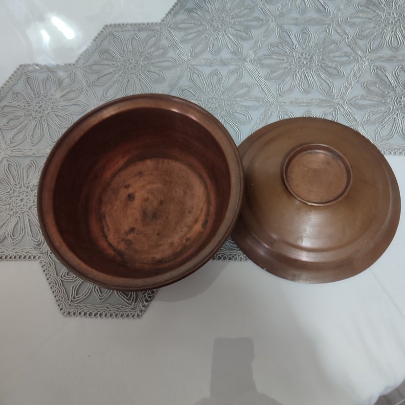 Bakır tencere 50-60 senelik - Görsel 5