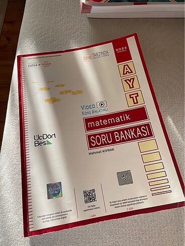 Ayt Üçdörtbeş matematik soru bankası