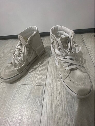 38 Beden beyaz Renk Vans ayakkabı 38 numara