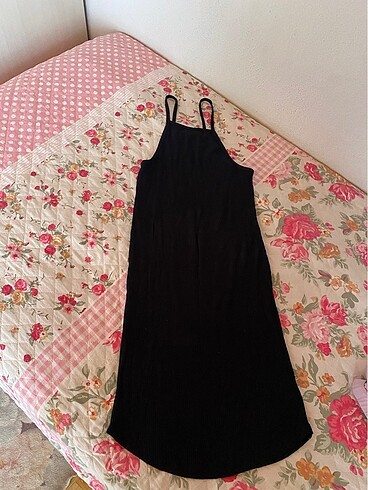 H&M elbise siyah