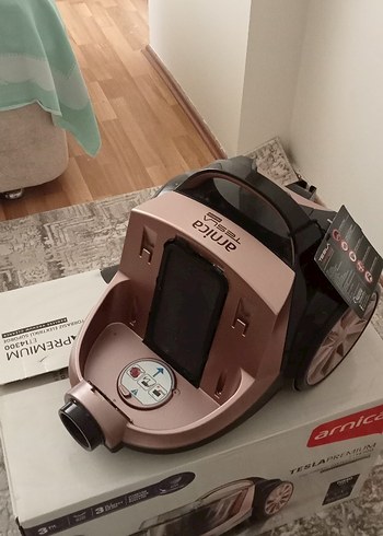 Arnica Tesla Premium Siyah Gri Elektrikli Süpürge - Görsel 2