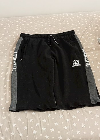 LC Waikiki Erkek Siyah Rahat Kesim Şort