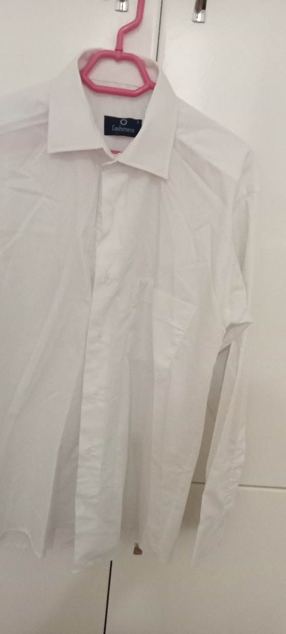 Beyaz uzun kollu gömlek - Görsel 2