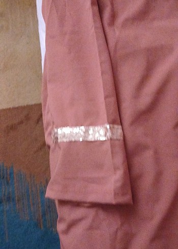 Bej Salaş Kumaş Pantolon - Görsel 6