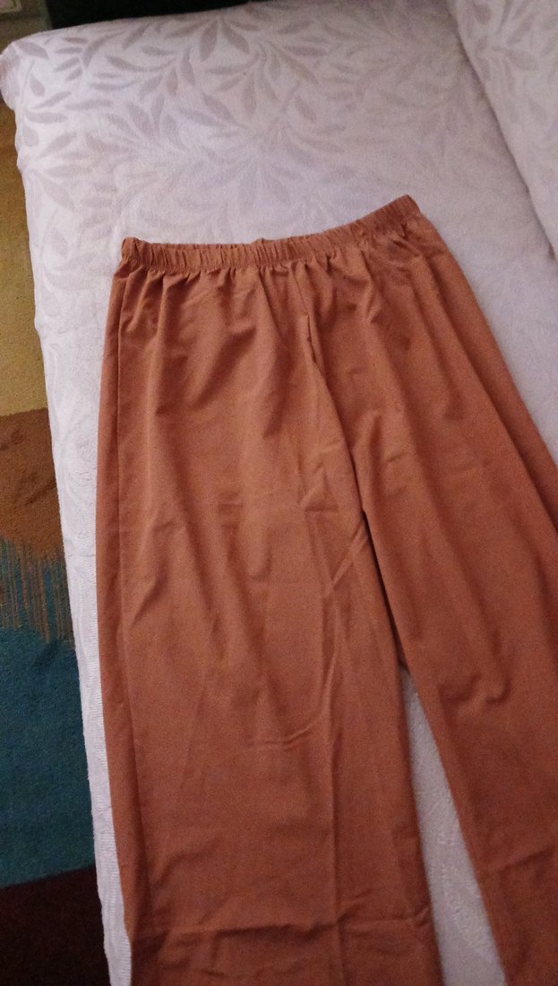 Bej Salaş Kumaş Pantolon - Görsel 2