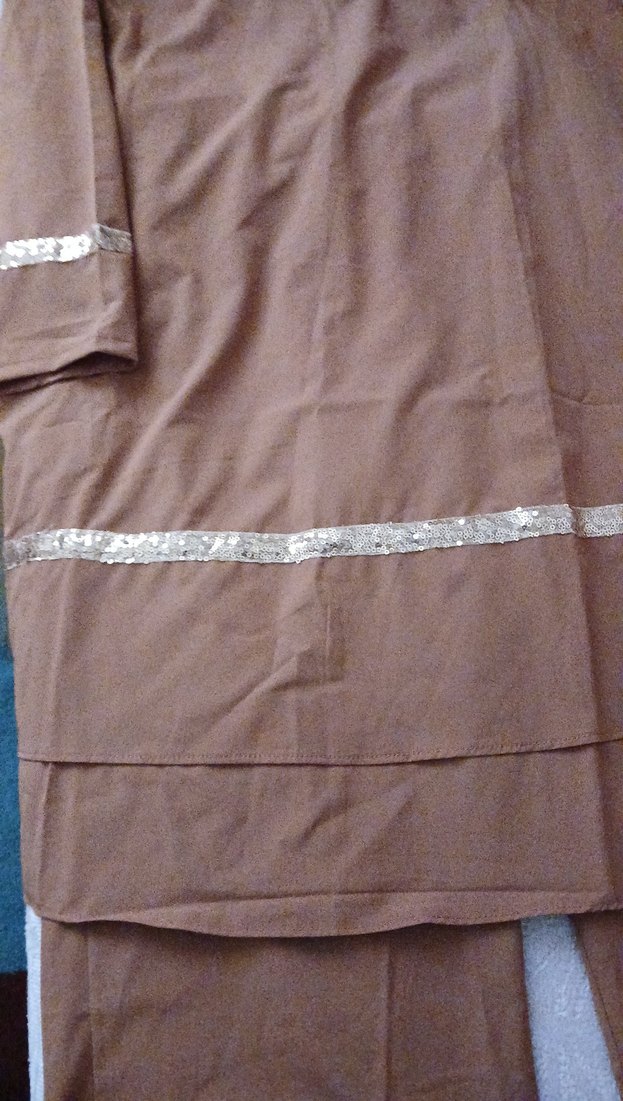 Bej Salaş Kumaş Pantolon - Görsel 4