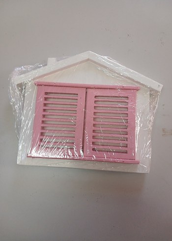 Kırmızı Ev Şeklinde Dekoratif Süs - Görsel 5