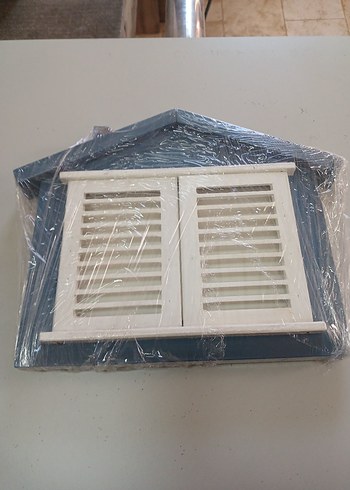 Kırmızı Ev Şeklinde Dekoratif Süs - Görsel 4