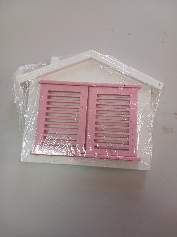 Kırmızı Ev Şeklinde Dekoratif Süs - Görsel 5