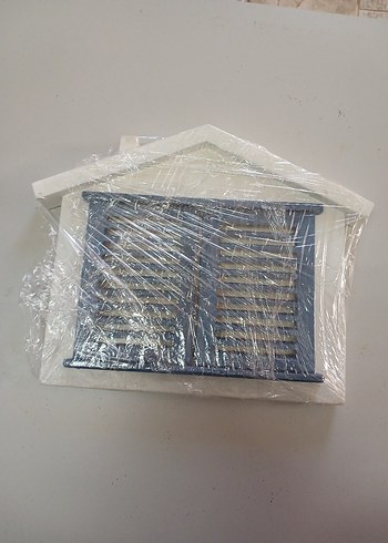 Pembe Pencere Tasarımlı Dekoratif Ev Süsü - Görsel 3