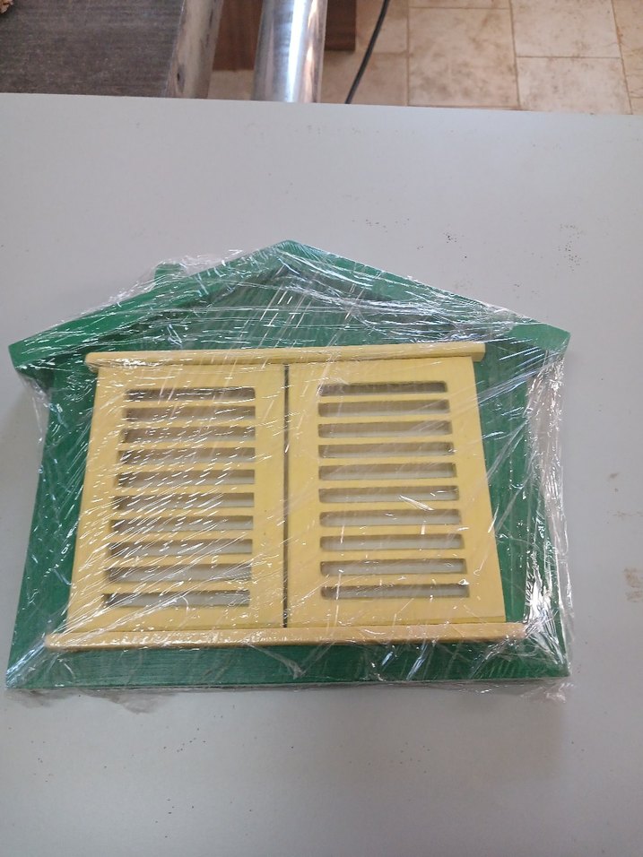 Pembe Pencere Tasarımlı Dekoratif Ev Süsü - Görsel 5