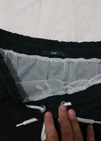 Siyah Mini Erkek Deniz Şortu - Görsel 3