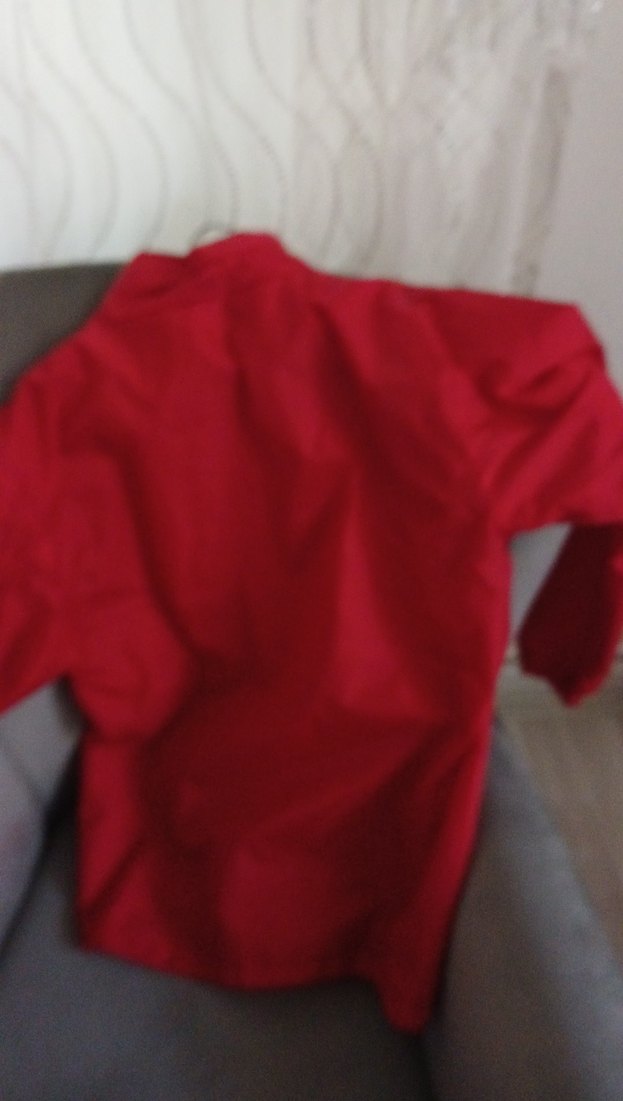 Kırmızı Erkek Spor Rüzgarlık Fermuarlı - Görsel 4